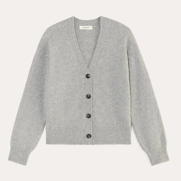 Everlane Cocoon Cardigan in Plush Cotton - Picture 2 of 6